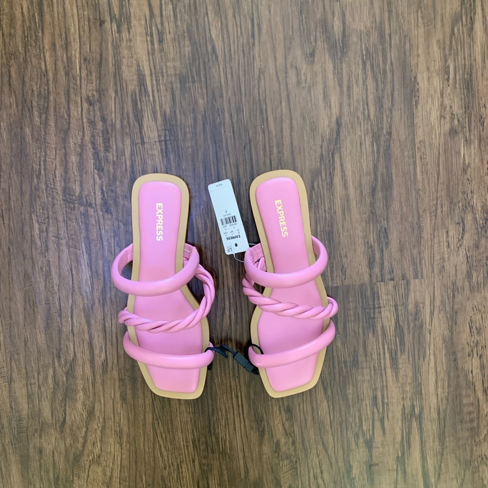 Express twisted Rope flat sandals size 6 - Picture 9 of 14